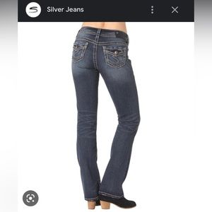 W27/L35, Silver jeans Suki mid slim boot